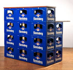 Bierkistentheke