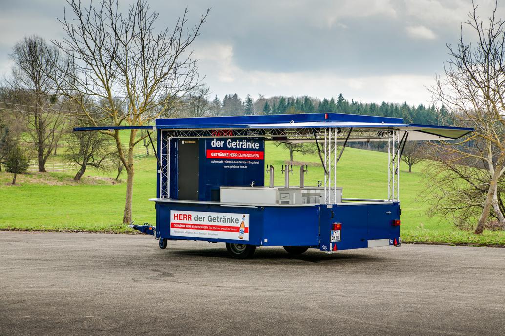 Ausschankwagen Moritz – geöffnet