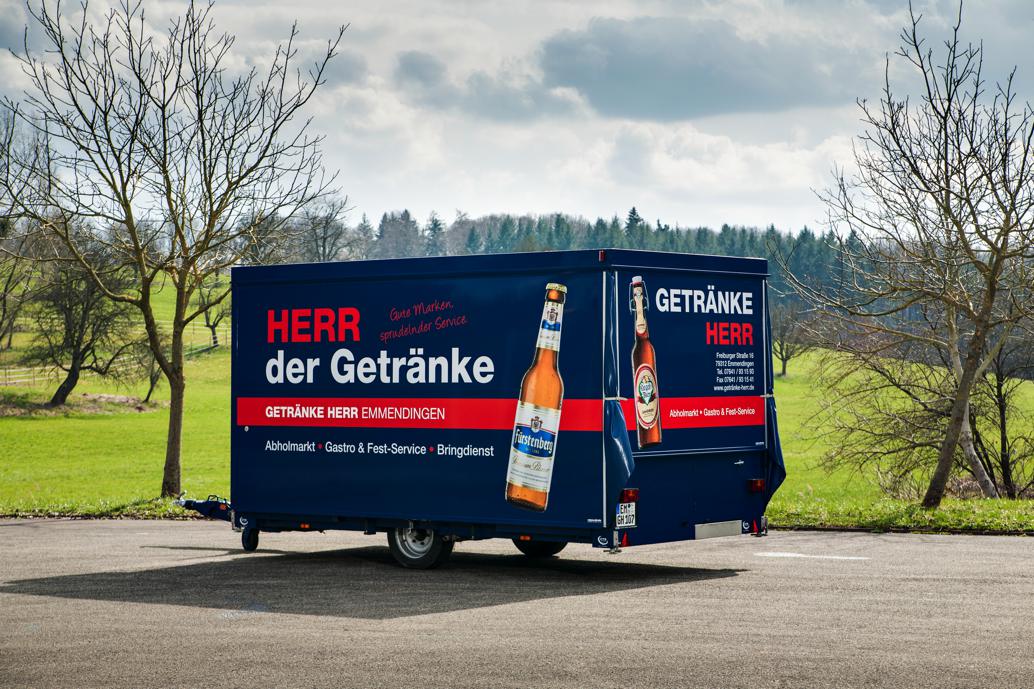 Ausschankwagen Moritz – geschlossen
